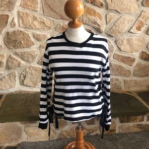 Striped sweater shirt